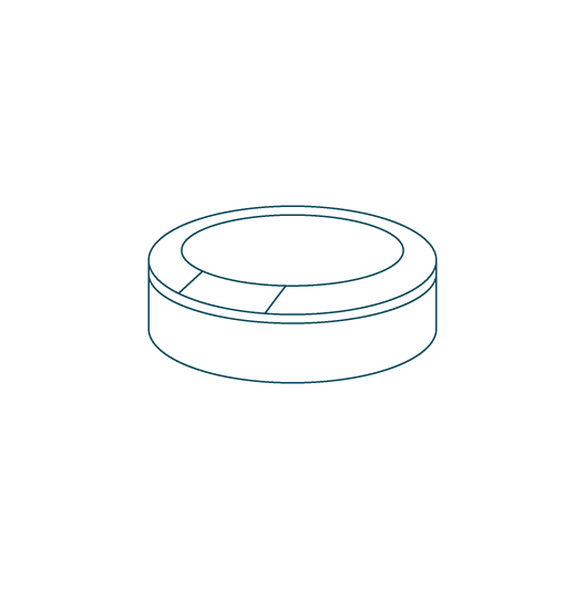 Illustration of nicotine pouch